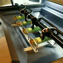 揭陽竹筒酒雕刻機 恒好激光新款雙頭攝影切割機出售